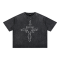 Mineral Wash Boxy Cotton w/ Logo