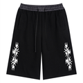 Shorts w/ Plaid Waistband
